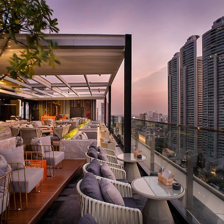 Novotel Bangkok Sukhumvit 20 Luaran gambar The 360-degree view from the rooftop bar